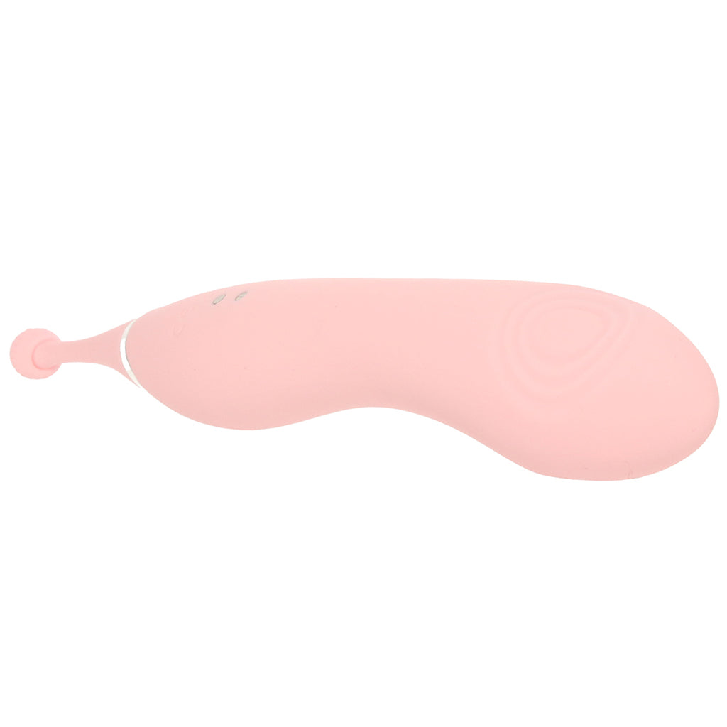 Clit-Tastic Double Sided Teaser with Attachments Vibrators > G-Spot Vibrators - Tophatter Daily Deals